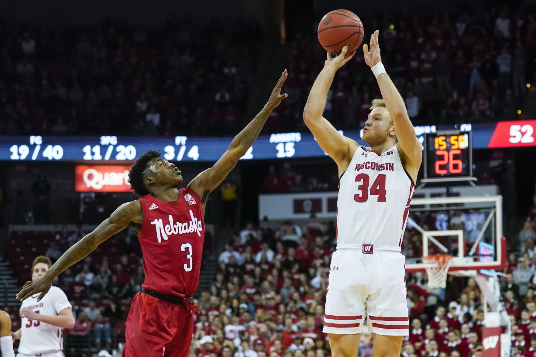 Nebraska vs. Wisconsin, 1.21